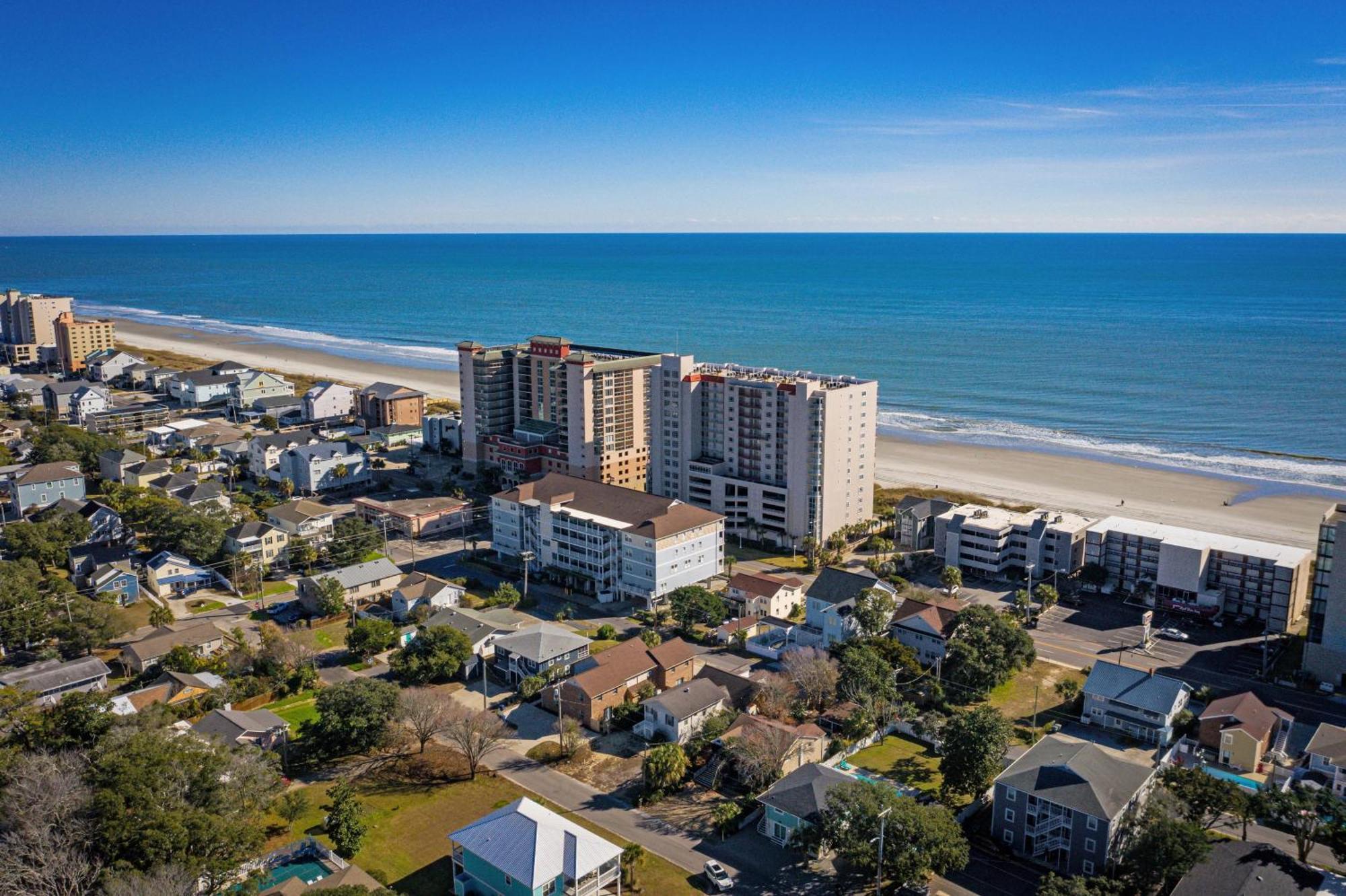 默特尔比奇1408 Perrin Dr, Unit D - Ocean Walk Sleeps 8别墅 外观 照片
