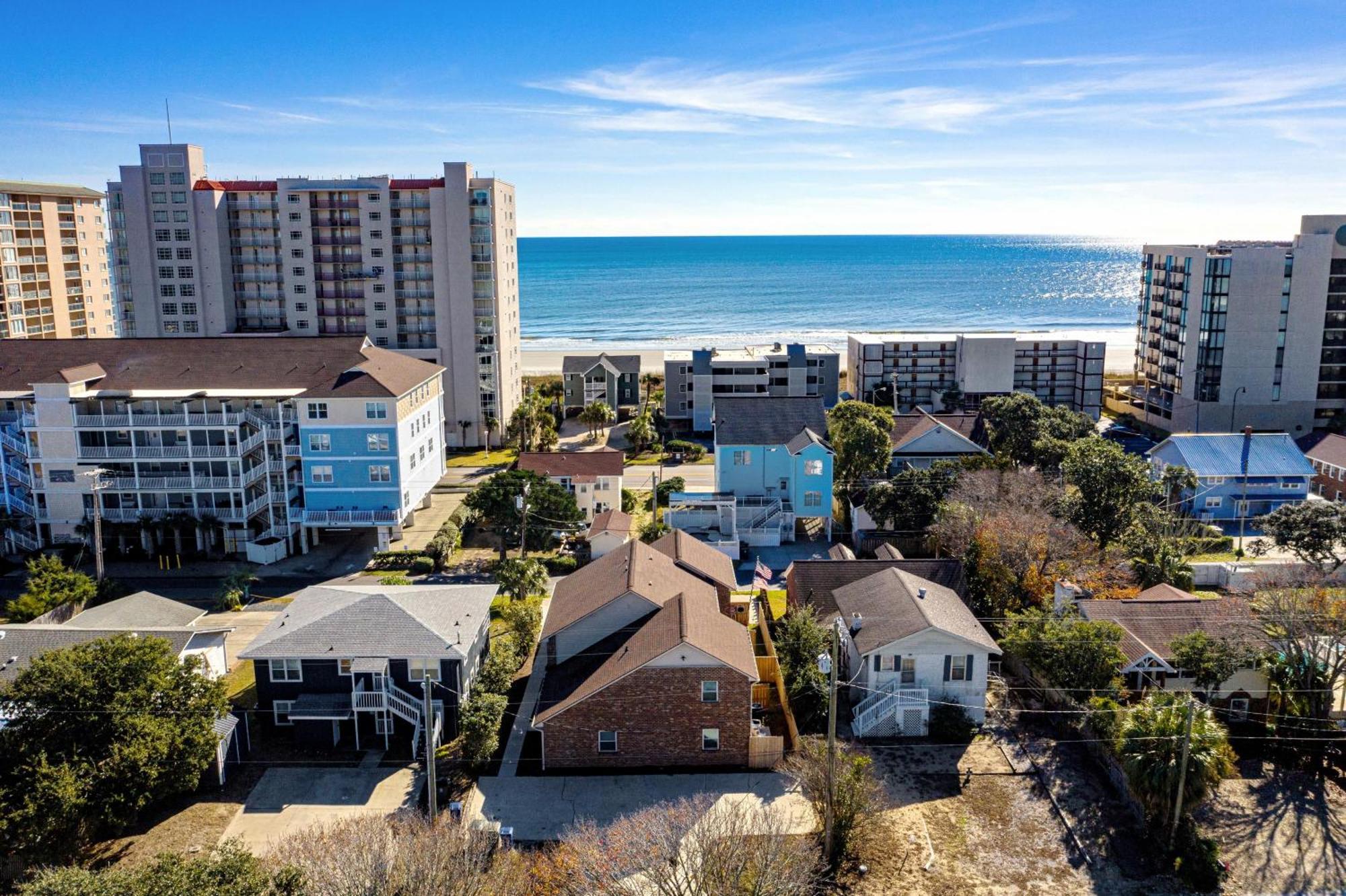 默特尔比奇1408 Perrin Dr, Unit D - Ocean Walk Sleeps 8别墅 外观 照片